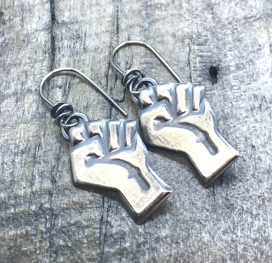 Unity Earrings - Sterling Silver - Handmade - Unite - CB&CO