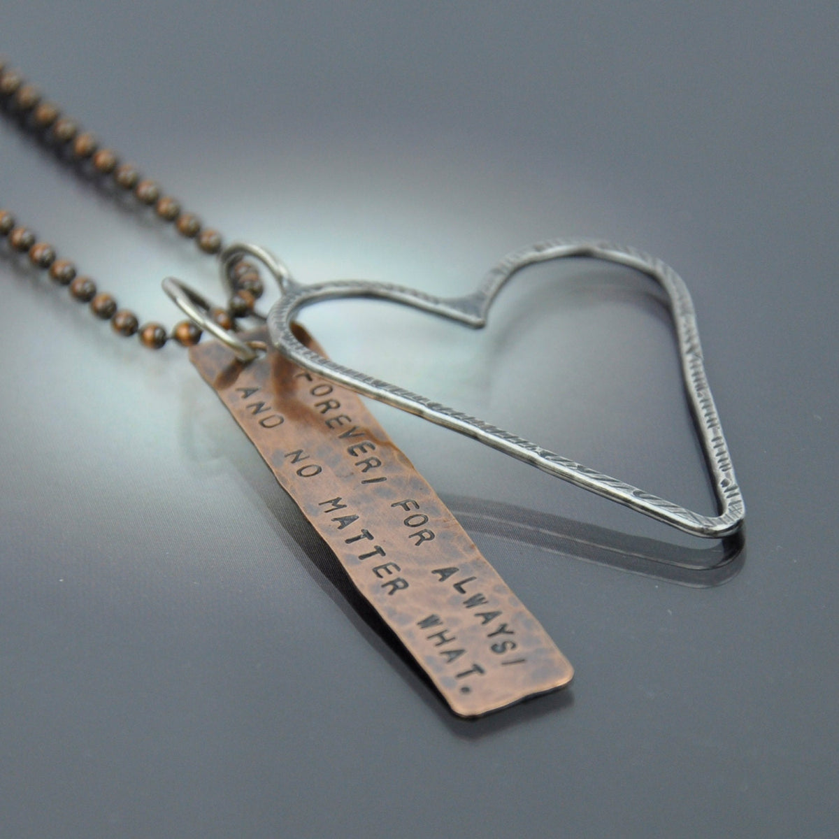 Forever Necklace ~ CBandCO ~ Sterling - Copper - CB&CO