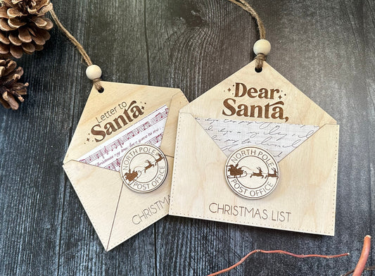 Letter to Santa Envelope Ornament - CBandCO - CB&CO