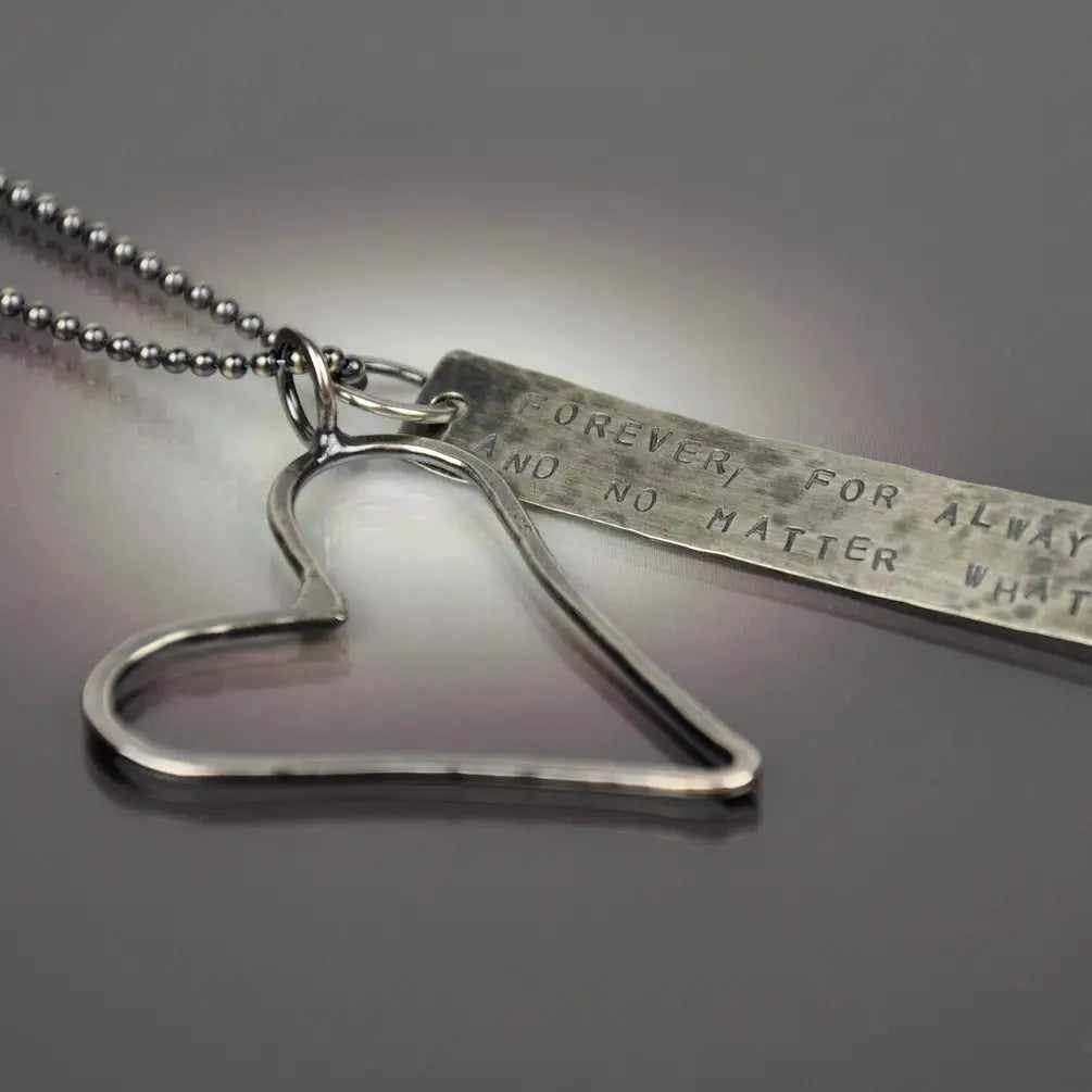 "FOREVER" Necklace - Sterling Silver - CB&CO