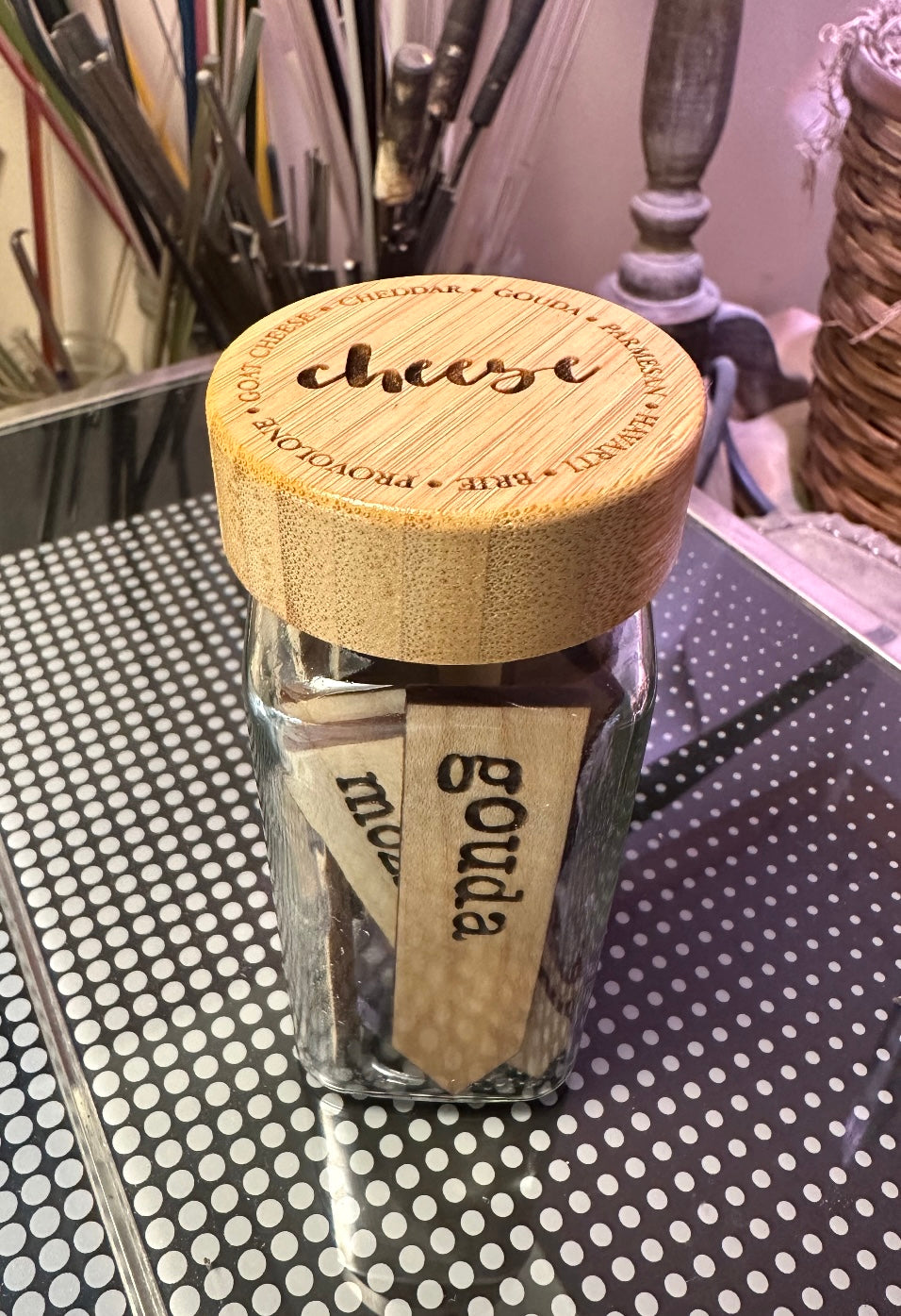 Charcuterie Cheese Stake Set - Solid Hardwood - Gifting - CB&CO
