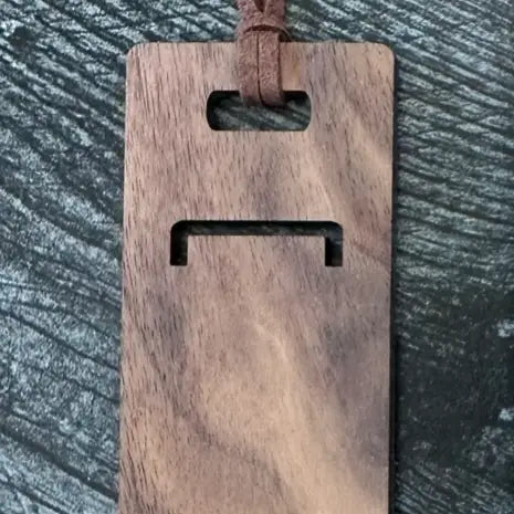 Engraved Hardwood Bookmark - Custom Year Est. State / Arrows