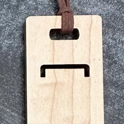 Engraved Hardwood Bookmark - Custom Year Est. State / Arrows