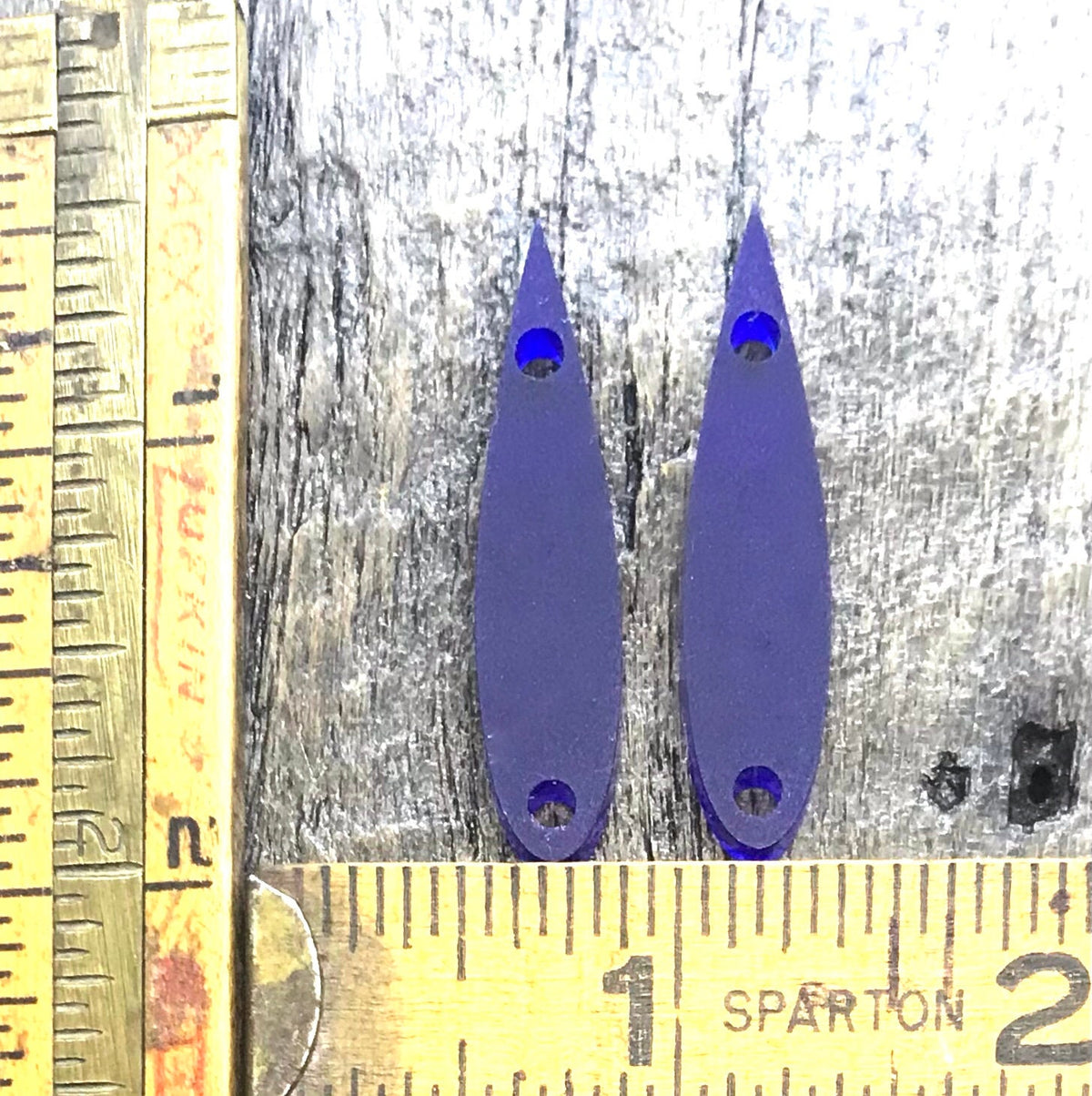 Midnight Frosted Acrylic Pair - Blanks - CB&CO